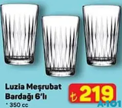 PAŞABAHÇE LUZİA MEŞRUBAT BARDAĞI 6'LI 350 CC PAŞABAHÇE LUZİA MEŞRUBAT BARDAĞI 6'LI 350 CC